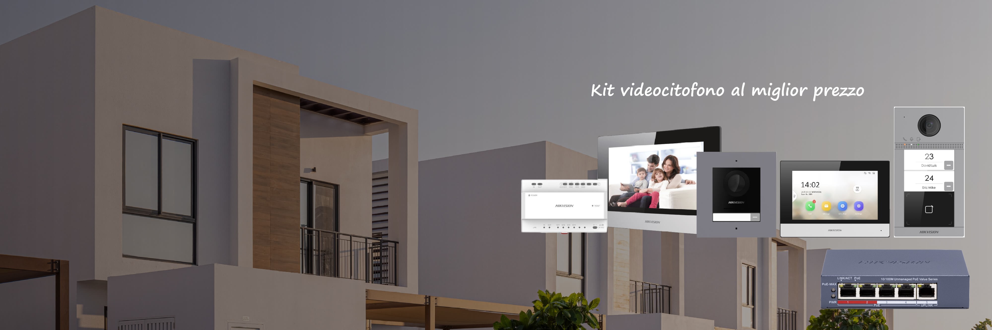 Kit videocitofono al miglior prezzo